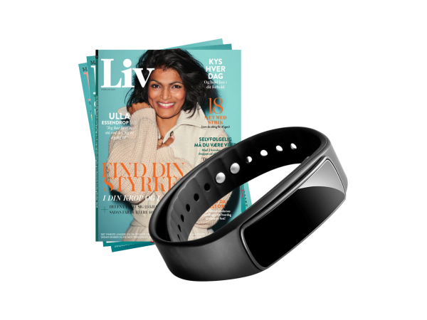 Active Fit Tracker og 5 numre af Magasinet Liv
