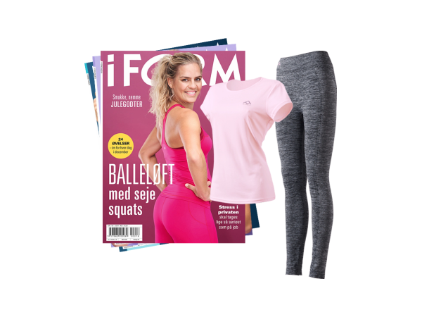 Active Fit træningssæt og 4 numre af I FORM