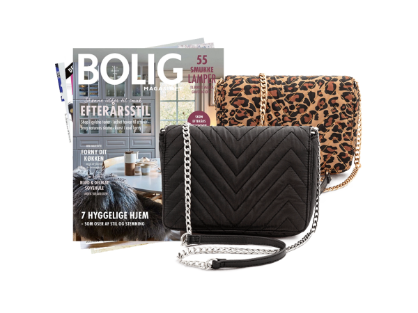 Becksöndergaard crossbody taske og 5 numre af Bolig Magasinet