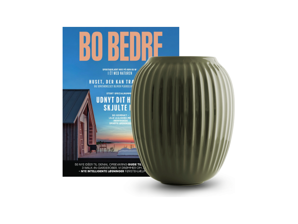 Kähler Hammershøi vase og BO BEDRE