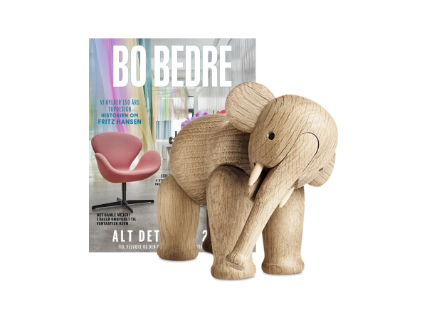 Kay Bojesen elefant mini og BO BEDRE