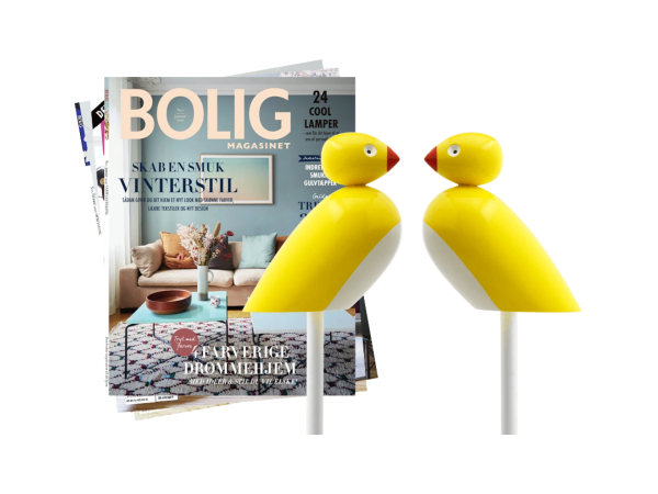 Kay Bojesens spurve og 3 numre af Bolig Magasinet