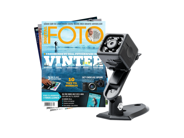 Minikamera og 2 numre af Digital FOTO