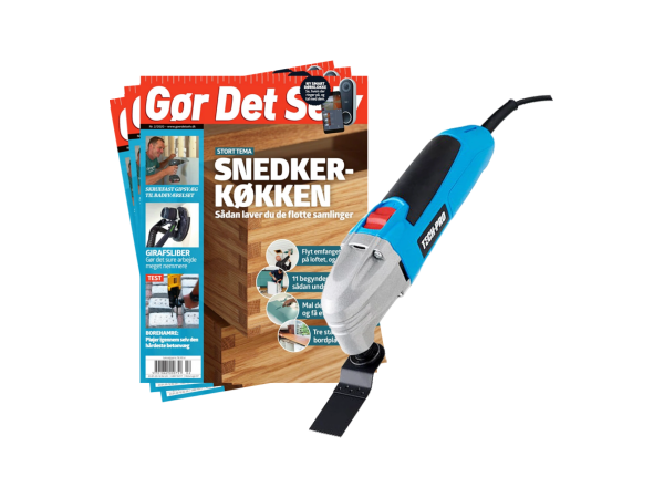 Multicutter fra Tech-Pro og 2 numre af Gør Det Selv