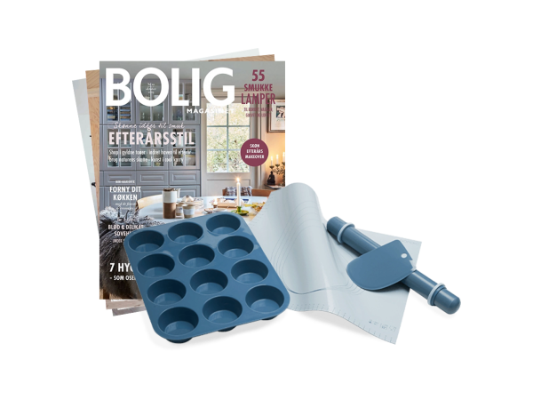 Nordic bagesæt og 3 numre af Bolig Magasinet