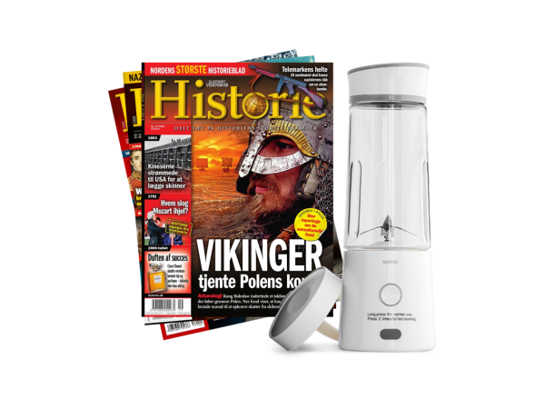 Nordic smoothie-blender og 2 numre af HISTORIE
