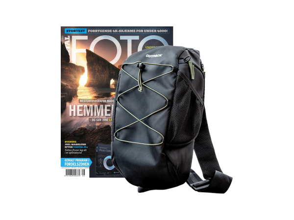 Sling-taske og 2 numre af Digital FOTO
