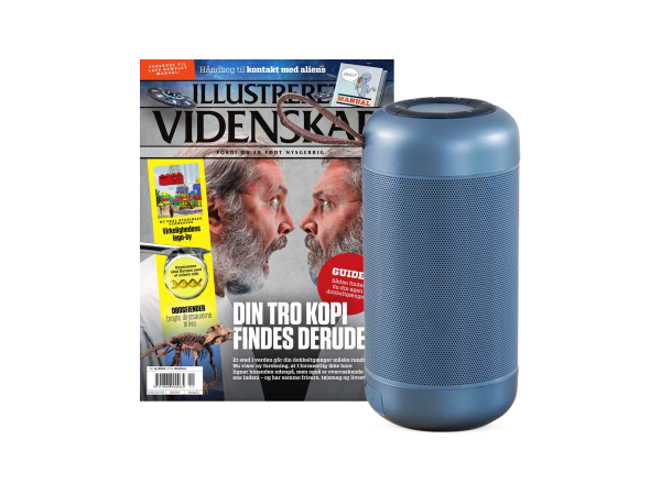 Sonitum BT højttaler og Illustreret Videnskab