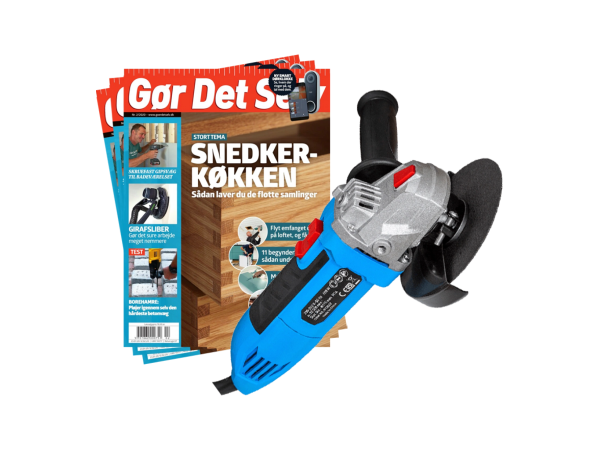 Vinkelsliber og 2 numre af Gør Det Selv